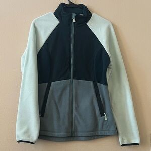 All In Motion Green Full-Zip Fleece Jacket